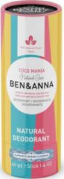  Ben&Anna BEN&amp;ANNA_Natural Deodorant naturalny dezodorant na bazie sody w sztyfcie Coco Mania 40g