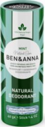  Ben&Anna BEN&amp;ANNA_Natural Deodorant naturalny dezodorant na bazie sody w sztyfcie Mint 40g