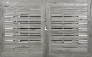 vidaXL Ogrodowy stół jadalniany, (160-240)x100x75 cm, drewno akacjowe 7