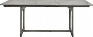 vidaXL Ogrodowy stół jadalniany, (150-200)x100x75 cm, drewno akacjowe 5