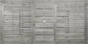 vidaXL Ogrodowy stół jadalniany, (150-200)x100x75 cm, drewno akacjowe 7