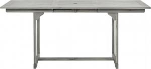 vidaXL Ogrodowy stół jadalniany, (120-170)x80x75 cm, drewno akacjowe 5