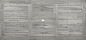 vidaXL Ogrodowy stół jadalniany, (120-170)x80x75 cm, drewno akacjowe 7