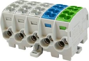 Simet Blok rozdzielczy - odgałęźny Al/Cu SCB 25 (80110) SIMBLOCK czarny 81501007 2