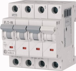 Eaton Wyłącznik nadprądowy 3P+N C 20A 6kA AC xPole Home HN-C20/3N 194912 1