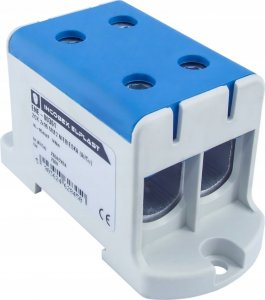 Incobex Złączka szynowa jednopolowa ZGX 2x95 mm2 niebieska (Al-Cu) ENE-00361 1