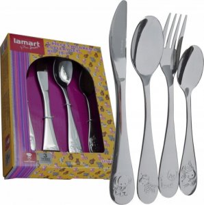 Lamart LT5013 SZTUĆCE DLA DZIECI 4sz KID LAMART 4