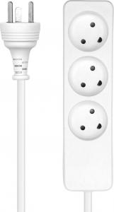 ProXtend Danish Power Strip 3-way 3 gniazda 4 m biała (K3-KIT04W) 2