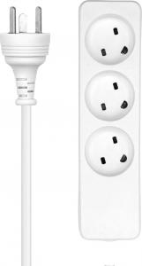ProXtend Danish IT Power Strip 3-way 3 gniazda 4 m biała (KIT3-KIT04W) 2