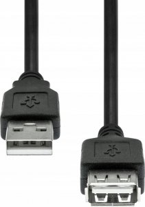 Kabel USB ProXtend ProXtend USB 2.0 Extension Cable Black 1M 1