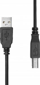 Kabel USB ProXtend USB-A - USB-B 0.5 m Czarny (JAB-7393831) 1