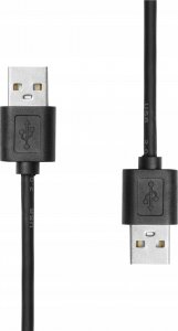 Kabel USB ProXtend USB-A - USB-A 2 m Czarny (JAB-7393827) 1