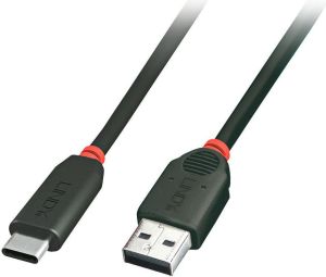 Kabel USB Lindy USB-C 0.5m Czarny (41910) 1