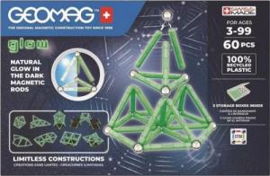 Geomag Klocki magnetyczne Glow Recycled 60 elementów 4