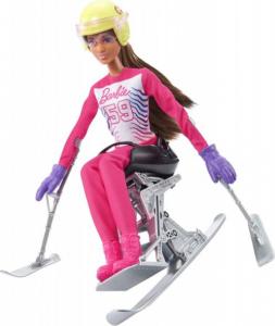 Lalka Barbie Mattel Kariera - Paranarciarka alpejska (HCN33) 1