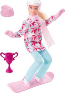 Lalka Barbie Barbie Kariera - Snowboardzistka (HCN30) 1