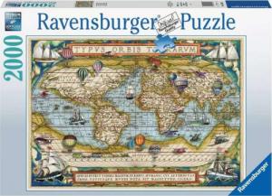 Ravensburger Puzzle 2000 elementów Dokoła świata 1