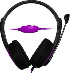 Słuchawki Vakoss Msonic MH563KU czarno-fioletowe 1