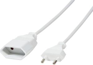 Kabel zasilający LogiLink CEE 7/16, 2m, biały (CP126) 1