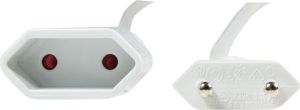 Kabel zasilający LogiLink CEE 7/16, 2m, biały (CP126) 4