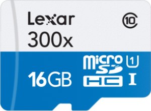 Karta Lexar 300x MicroSDHC 16 GB Class 10 UHS-I/U1  (LSDMI16GBB1EU300A) 3