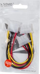 Savio Molex - Molex x2, 0.18m, Wielokolorowy (SAVAK-09) 2
