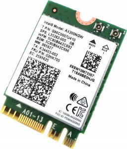 Karta sieciowa Intel NIC WI-FI 6 AX200 2230 2x2 6