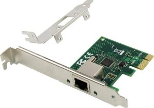 Karta sieciowa MicroConnect 1 port RJ45 network card, PCIe 1