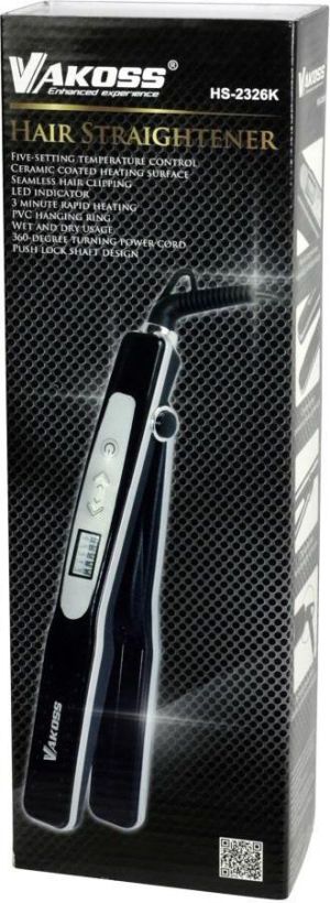 Prostownica Vakoss Czarna (HS-2326K) 2