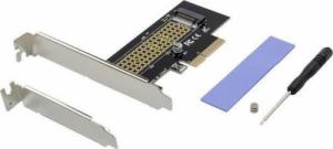Kontroler MicroConnect PCIe x4 M.2 NVMe SSD Adapter 1