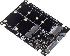 MicroConnect Adapter 2,5" SATA do M.2 lub mSATA SSD (MC-SSDSATACONV) 1