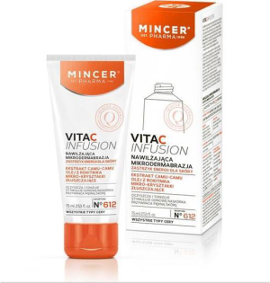 Mincer Pharma Vita C Infusion Nawilżająca Mikrodermabrazja nr 612 75ml 1