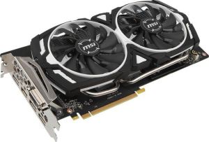 Karta graficzna MSI GeForce GTX 1060 Armor OC 6G GDDR5 (192 Bit) DVI, HDMI, 3xDP, BOX (V328-002R) 2