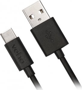 Kabel USB Veho USB-A - USB-C 1 m Czarny (VCL-003-C-1M) 3