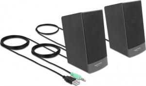 Głośniki komputerowe Delock Stereo 2.0 PC (27001) 2