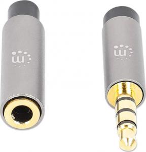 Kabel Manhattan Jack 3.5mm - Jack 3.5mm 5m szary (356053) 4