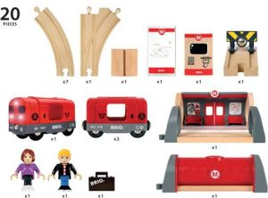 Brio Metro Railway Set (33513) 8