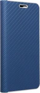 ForCell Etui Kabura Forcell LUNA Book Carbon do XIAOMI Mi 11 Lite 5G / Mi 11 Lite LTE ( 4G ) / Mi 11 Lite NE niebieski 1