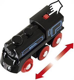Brio  Lokomotywa akumulatorowa USB black/red (33596) 3