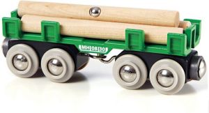 Brio Wagon z drewnem (33696) 1