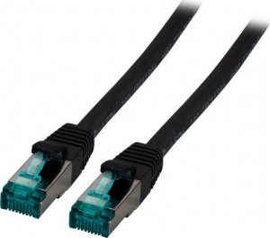 EFB EFB RJ45 Patchkabel S/FTP, Cat.6A, LSZH, 7,5m, schwarz 1