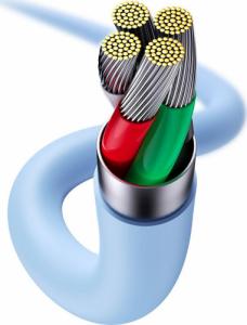 Kabel USB Baseus USB-A - Lightning 1.2 m Niebieski (031108) 16