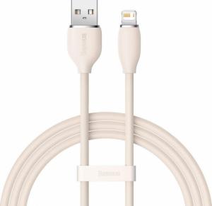 Kabel USB Baseus USB-A - Lightning 1.2 m Różowy (031110) 1