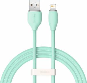 Kabel USB Baseus USB-A - Lightning 1.2 m Zielony (031109) 1