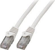 EFB EFB RJ45 Patchkabel U/UTP Cat.5e LSZH, weiß, 10m, AWG24/7 1