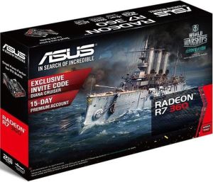 Karta graficzna Asus Radeon R7 360 Mini 2GB GDDR5 (128 Bit) HDMI, DVI, DP, BOX (90YV09U0-M0NA00) 2