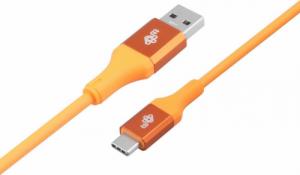 Kabel USB TB Print USB-A - USB-C 2 m Pomarańczowy (1_791105) 2
