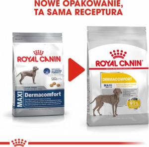 Royal Canin ROYAL CANIN CCN Maxi Dermacomfort 12kg karma sucha dla psów dorosłych, ras dużych, o wrażliwej skórze, skłonnej do podrażnień 2