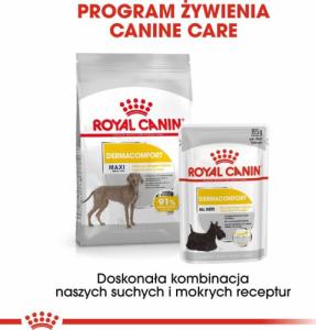 Royal Canin ROYAL CANIN CCN Maxi Dermacomfort 12kg karma sucha dla psów dorosłych, ras dużych, o wrażliwej skórze, skłonnej do podrażnień 6