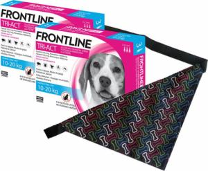 Frontline FRONTLINE Tri-Act M 10-20kg (pipeta 3 x 2ml) x2 + Chusta gratis! 1